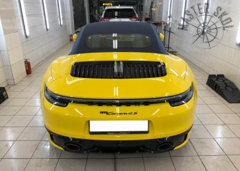 Porsche защитная антигравийная пленка Porsche защитная антигравийная пленка ЮЗАО