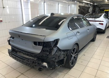 Антигравийная пленка на БМВ Антигравийная пленка на БМВ на Ленинском